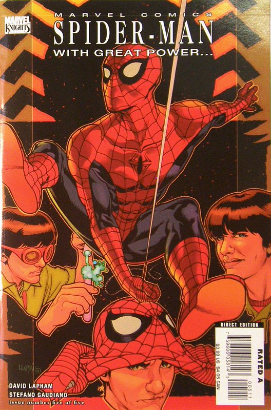 Cover of Spider-Man: With great power #5. One of 250,000 Vintage American Comics on sale from Krypton!