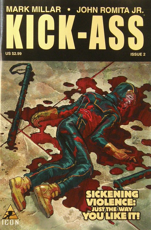 Cover of Kick-Ass (2008 Ltd) #2. One of 250,000 Vintage American Comics on sale from Krypton!