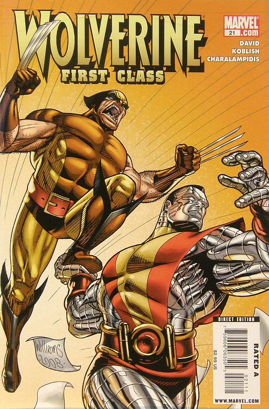 Cover of Wolverine: First Class (Vol 1) #21. One of 250,000 Vintage American Comics on sale from Krypton!