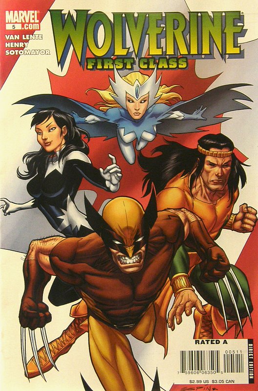 Cover of Wolverine: First Class (Vol 1) #5. One of 250,000 Vintage American Comics on sale from Krypton!