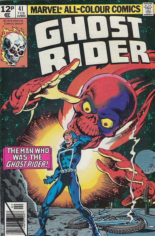 Cover of Ghost Rider (Vol 1) #41. One of 250,000 Vintage American Comics on sale from Krypton!