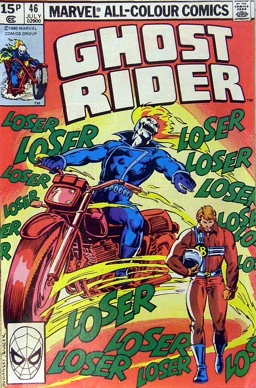Cover of Ghost Rider (Vol 1) #46. One of 250,000 Vintage American Comics on sale from Krypton!