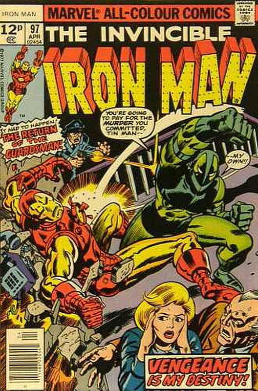 Cover of Iron Man (Vol 1) #97. One of 250,000 Vintage American Comics on sale from Krypton!