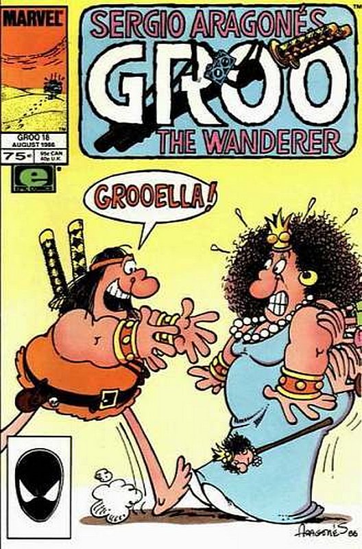Cover of Groo the Wanderer (Vol 1) #18. One of 250,000 Vintage American Comics on sale from Krypton!