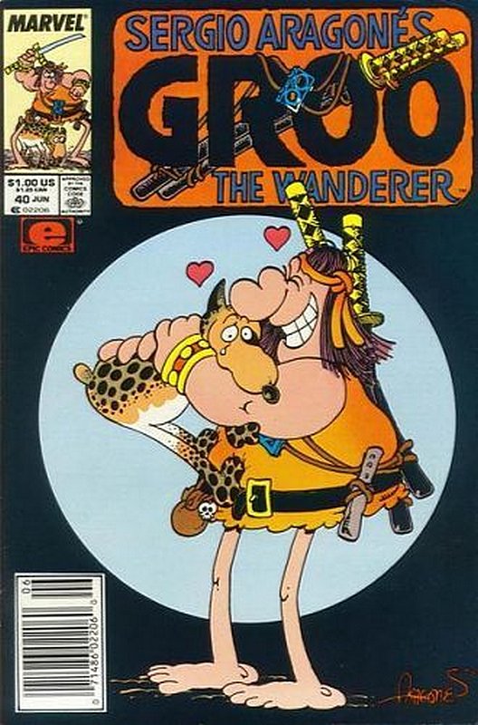 Cover of Groo the Wanderer (Vol 1) #40. One of 250,000 Vintage American Comics on sale from Krypton!