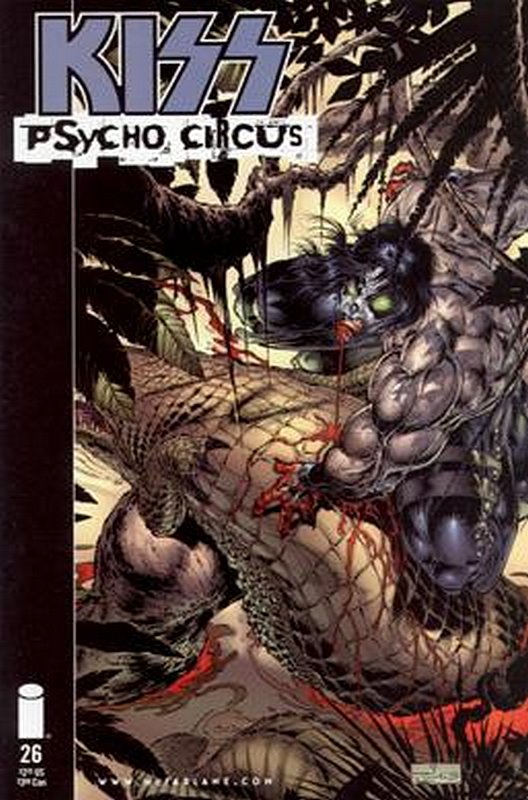 Cover of Kiss the Psycho Circus (Vol 1) #26. One of 250,000 Vintage American Comics on sale from Krypton!
