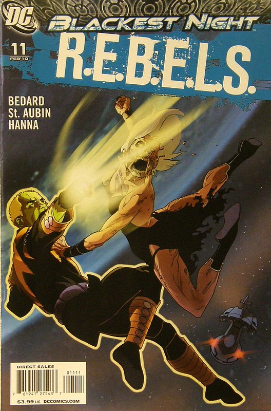 Cover of REBELS (Vol 1) #11. One of 250,000 Vintage American Comics on sale from Krypton!