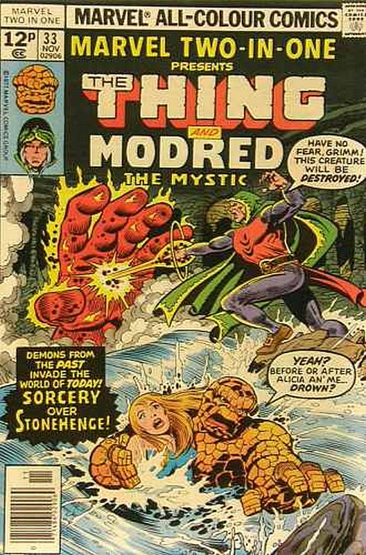 Cover of Marvel Two-in-one (Vol 1) #33. One of 250,000 Vintage American Comics on sale from Krypton!
