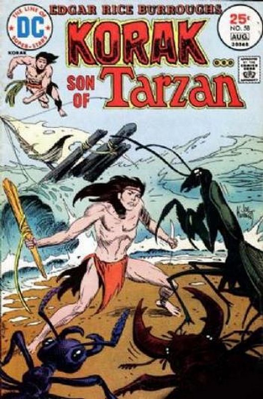 Cover of Korak - Son of Tarzan (DC) #58. One of 250,000 Vintage American Comics on sale from Krypton!