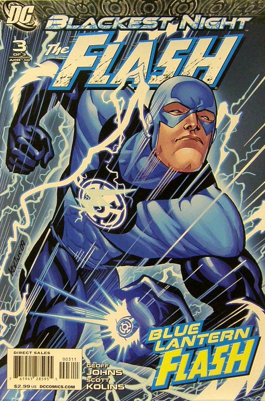Cover of Blackest Night: The Flash #3. One of 250,000 Vintage American Comics on sale from Krypton!