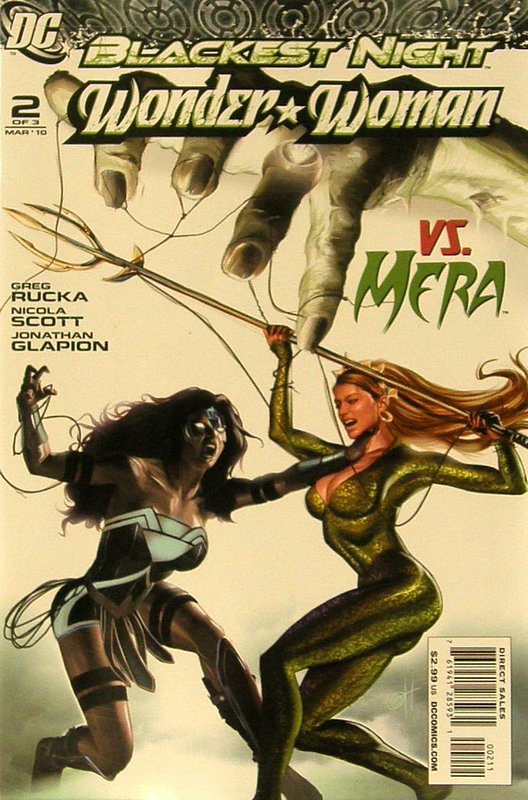 Cover of Blackest Night: Wonder Woman #2. One of 250,000 Vintage American Comics on sale from Krypton!