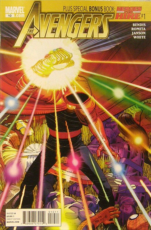 Cover of Avengers (Vol 4) #10. One of 250,000 Vintage American Comics on sale from Krypton!