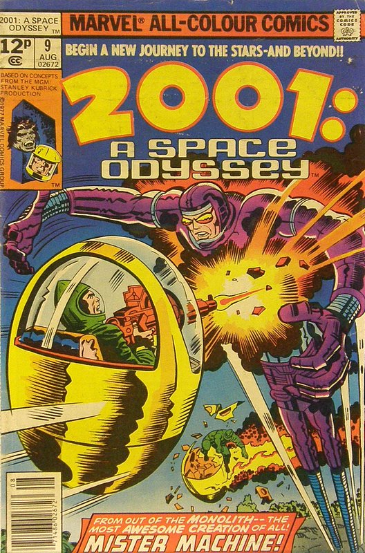 Cover of 2001: A Space Odyssey (Vol 1) #9. One of 250,000 Vintage American Comics on sale from Krypton!