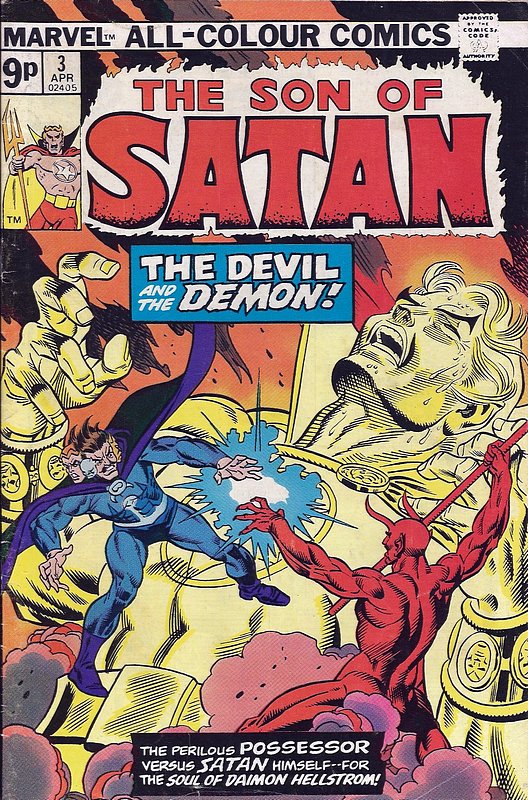 Cover of Son of Satan (Vol 1) #3. One of 250,000 Vintage American Comics on sale from Krypton!