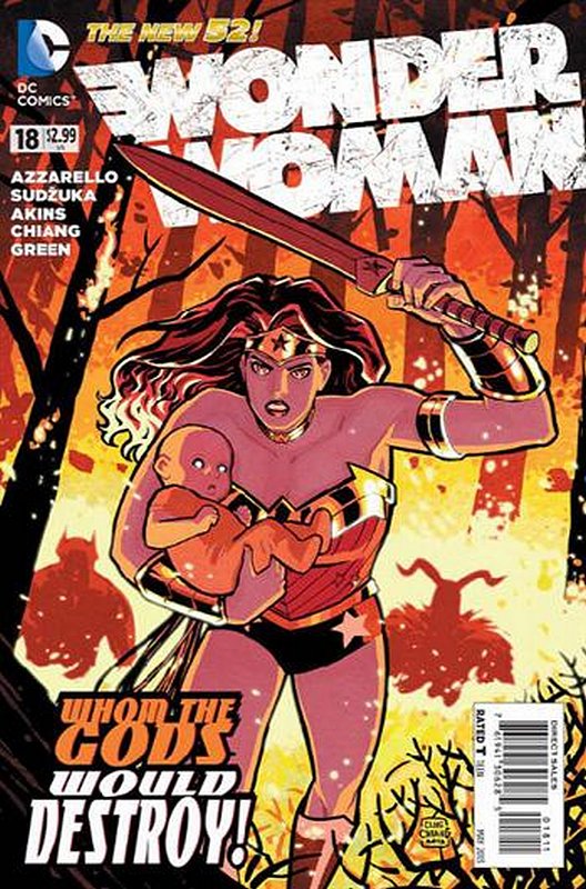 Cover of Wonder Woman (Vol 4) #18. One of 250,000 Vintage American Comics on sale from Krypton!