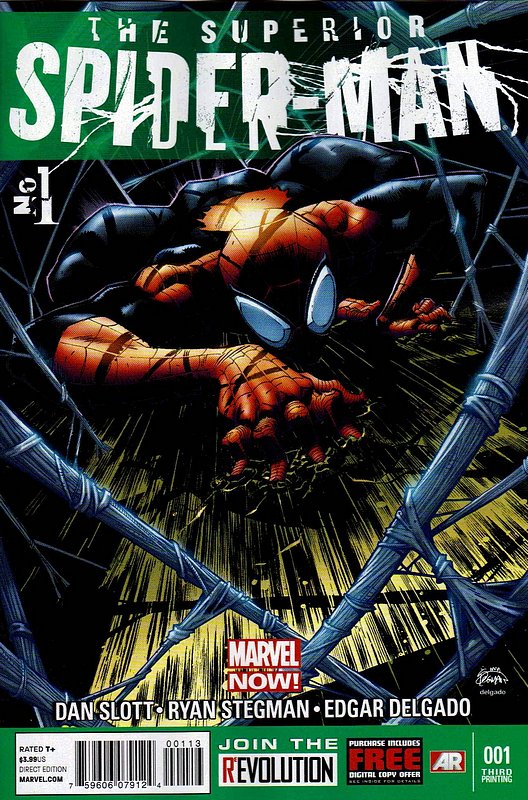 Cover of Superior Spider-Man (Vol 1) #1. One of 250,000 Vintage American Comics on sale from Krypton!