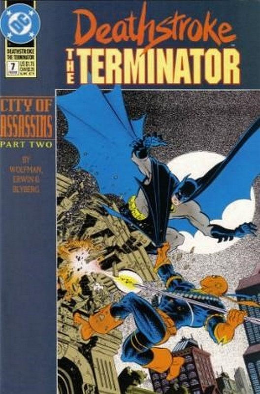 City of Assassins - Part 2<br> Cover of Deathstroke (Vol 1) The Terminator #7. One of 250,000 Vintage American Comics on sale from Krypton!