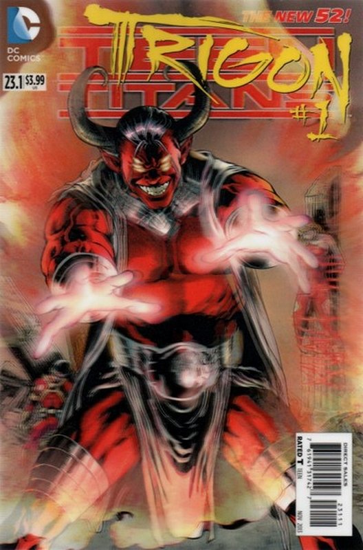 Cover of Teen Titans (#23) (2013 Villains Month Ltd) #1. One of 250,000 Vintage American Comics on sale from Krypton!