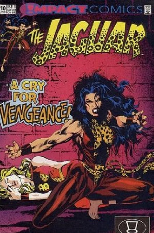 Cover of Jaguar (Impact) (Vol 1) #10. One of 250,000 Vintage American Comics on sale from Krypton!