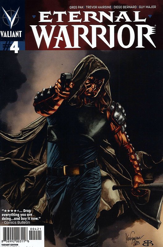 Cover of Eternal Warrior (Vol 2) #4. One of 250,000 Vintage American Comics on sale from Krypton!