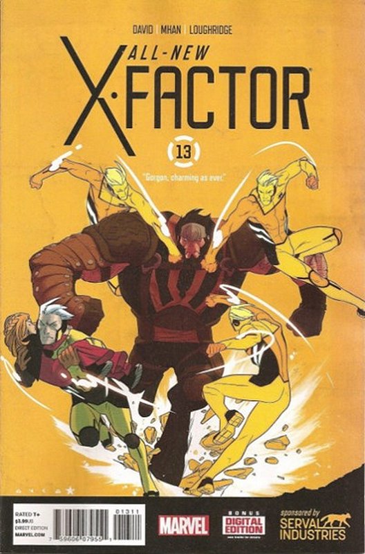 Cover of X-Factor - All New (Vol 1) #13. One of 250,000 Vintage American Comics on sale from Krypton!