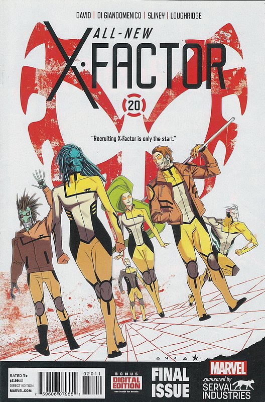 Cover of X-Factor - All New (Vol 1) #20. One of 250,000 Vintage American Comics on sale from Krypton!