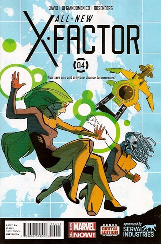Cover of X-Factor - All New (Vol 1) #4. One of 250,000 Vintage American Comics on sale from Krypton!