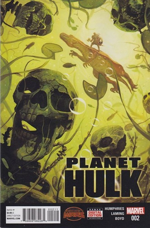Cover of Planet Hulk (2015 Ltd) #2. One of 250,000 Vintage American Comics on sale from Krypton!