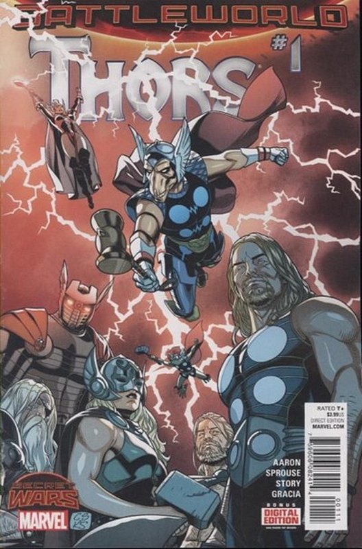 Cover of Thors (Vol 1) #1. One of 250,000 Vintage American Comics on sale from Krypton!