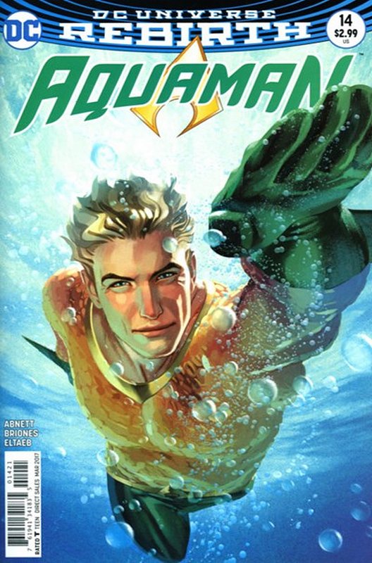 Cover of Aquaman (Vol 6) #14. One of 250,000 Vintage American Comics on sale from Krypton!