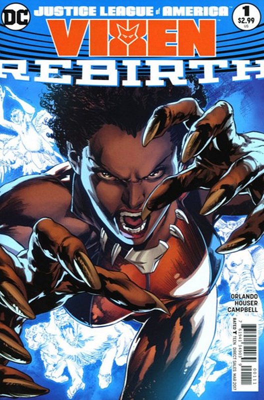 Cover of Justice League of America: Vixen Rebirth #1. One of 250,000 Vintage American Comics on sale from Krypton!
