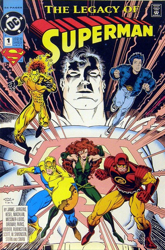 Cover of Superman - The Legacy of #1. One of 250,000 Vintage American Comics on sale from Krypton!