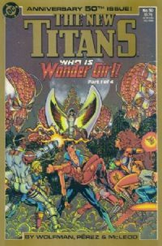 Cover of New Teen Titans (Vol 2) #50. One of 250,000 Vintage American Comics on sale from Krypton!