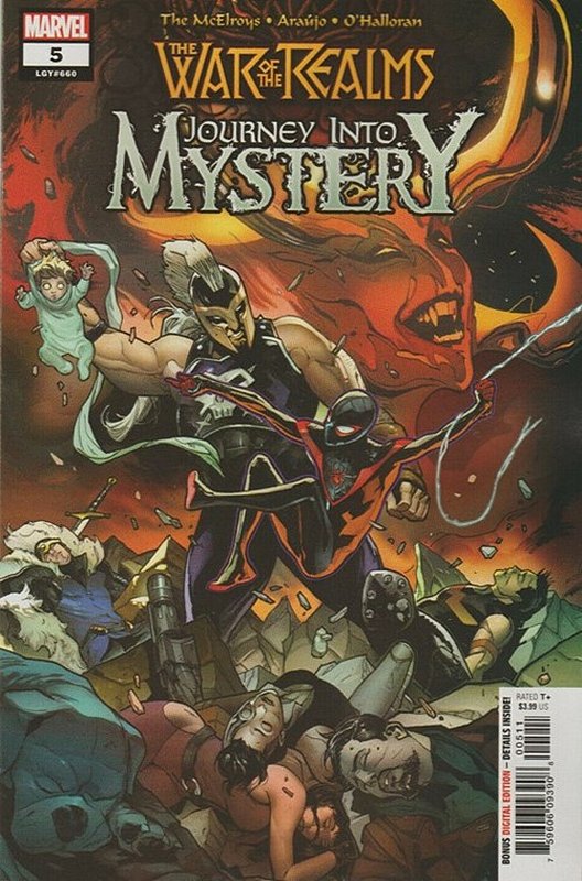 Cover of War of Realms: Journey into Mystery (2019 Ltd) #5. One of 250,000 Vintage American Comics on sale from Krypton!