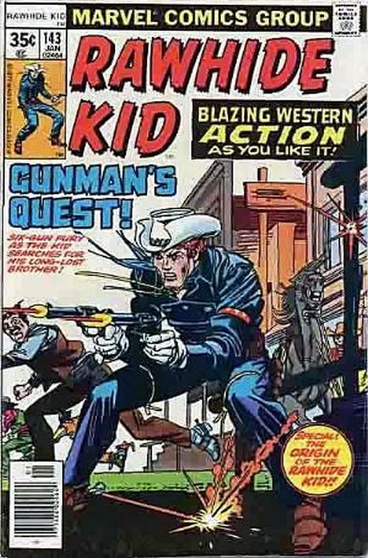Cover of Rawhide Kid (Vol 1) #143. One of 250,000 Vintage American Comics on sale from Krypton!