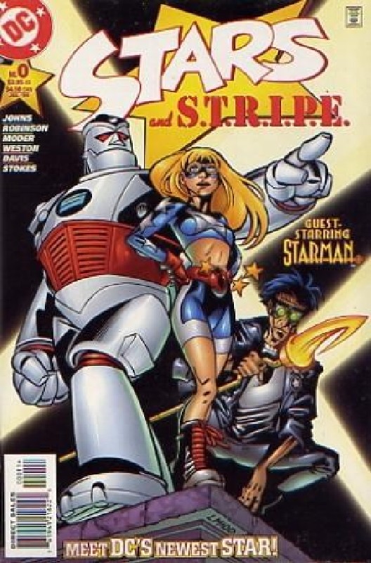 Cover of Stars & Stripe (Vol 1) #0. One of 250,000 Vintage American Comics on sale from Krypton!