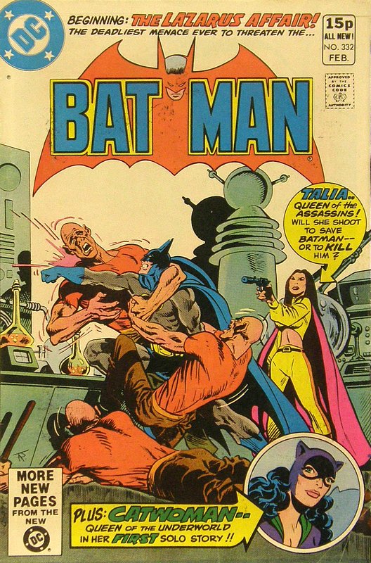Cover of Batman #332. One of 250,000 Vintage American Comics on sale from Krypton!