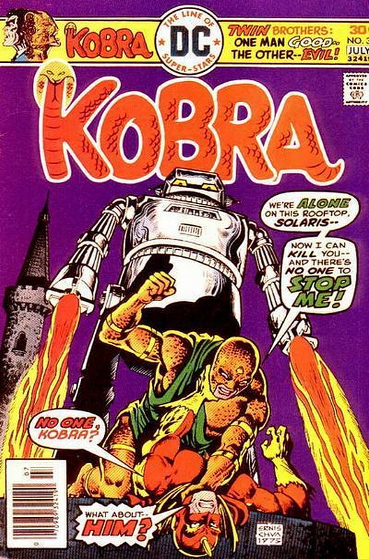 Cover of Kobra (Vol 1) #3. One of 250,000 Vintage American Comics on sale from Krypton!