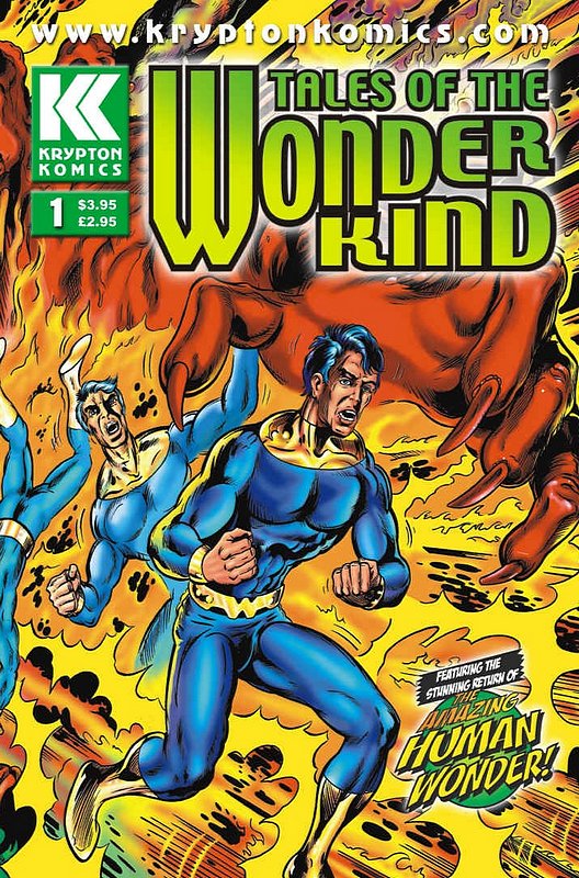 The return of the Amazing Human Wonder.<br>ACTUAL SCAN OF COMIC!<br>