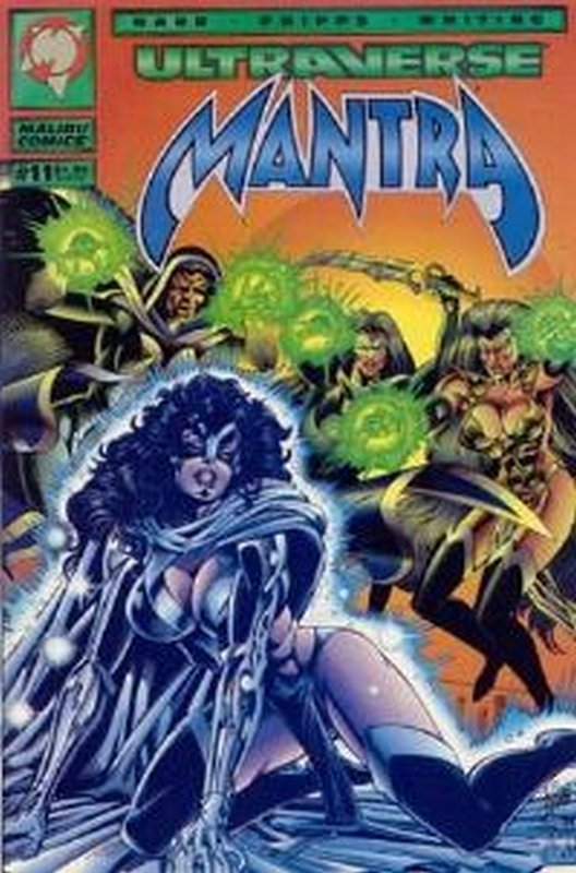 Cover of Mantra (Vol 1) #11. One of 250,000 Vintage American Comics on sale from Krypton!
