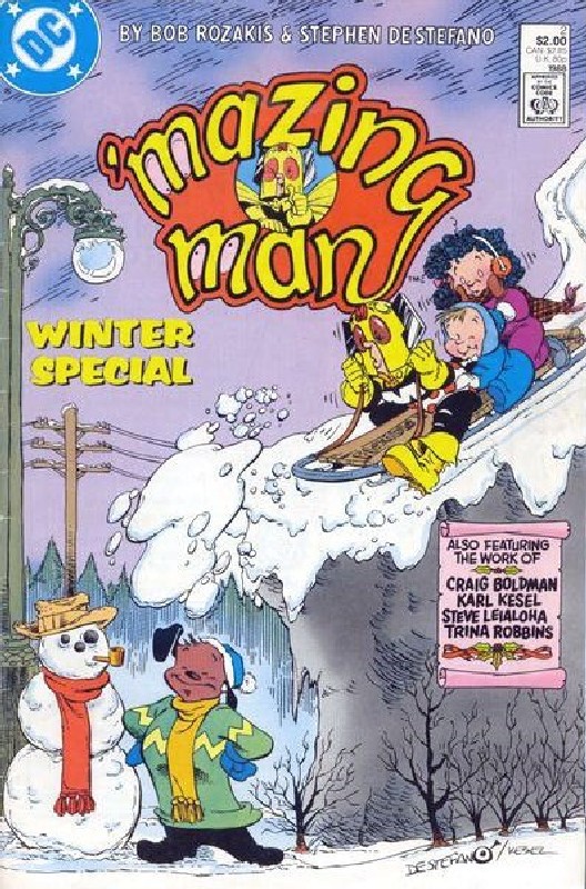 Cover of Mazing Man Special (Vol 1) #2. One of 250,000 Vintage American Comics on sale from Krypton!