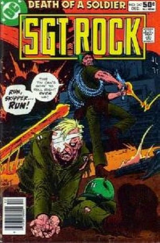 Cover of Sgt. Rock #347. One of 250,000 Vintage American Comics on sale from Krypton!