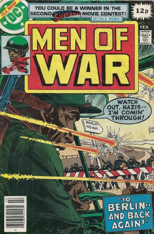 Cover of Men of War (Vol 1) #13. One of 250,000 Vintage American Comics on sale from Krypton!