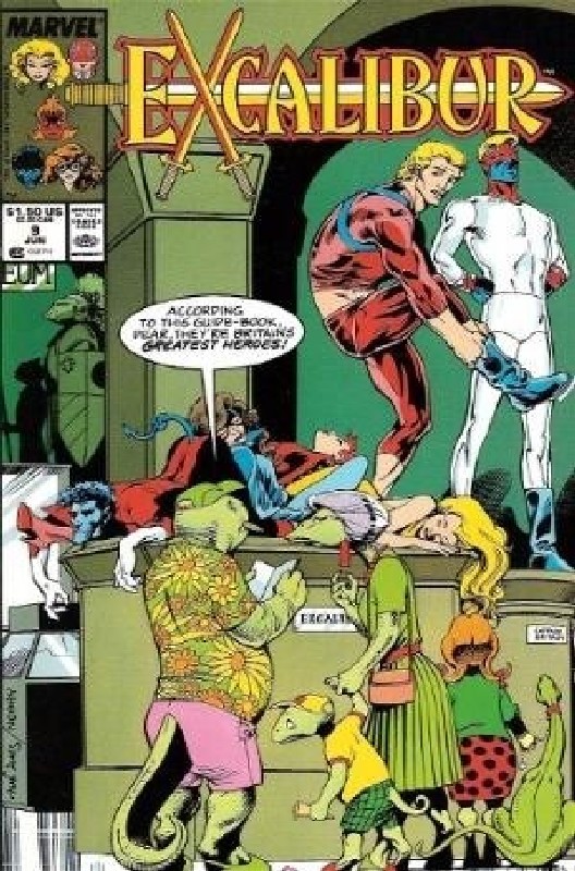 Cover of Excalibur (Vol 1) #9. One of 250,000 Vintage American Comics on sale from Krypton!
