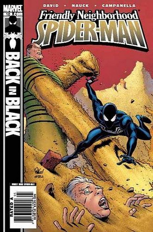 Back in Black<br> Cover of Friendly Neighborhood Spider-Man (Vol 1) #18. One of 250,000 Vintage American Comics on sale from Krypton!