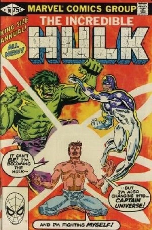 Cover of Incredible Hulk Annual #10. One of 250,000 Vintage American Comics on sale from Krypton!