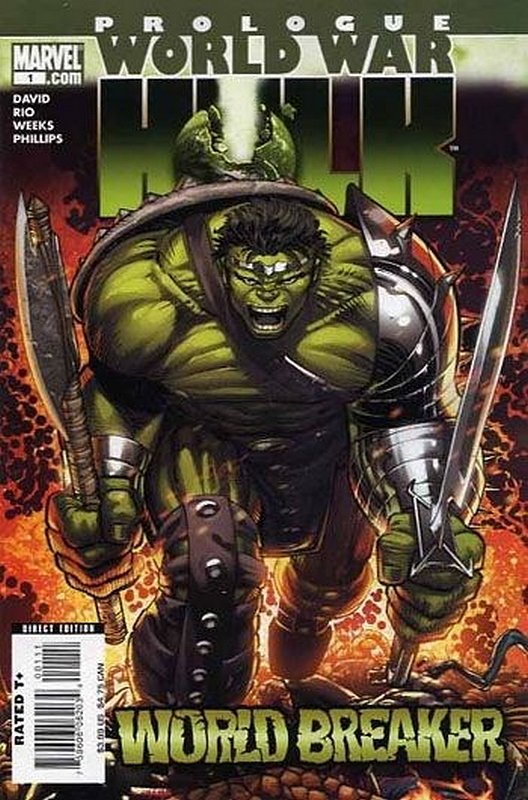 Cover of World War Hulk: Prologue: World Breaker #1. One of 250,000 Vintage American Comics on sale from Krypton!