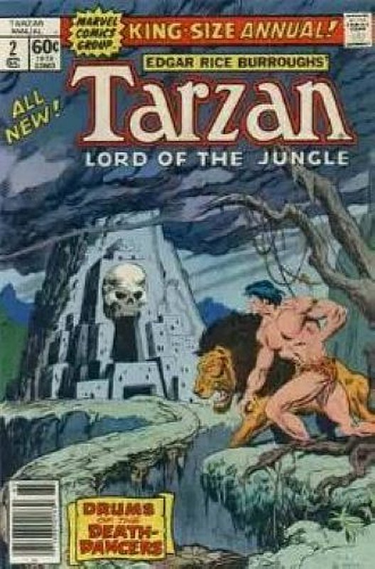 Cover of Tarzan Lord of the Jungle Annual #2. One of 250,000 Vintage American Comics on sale from Krypton!