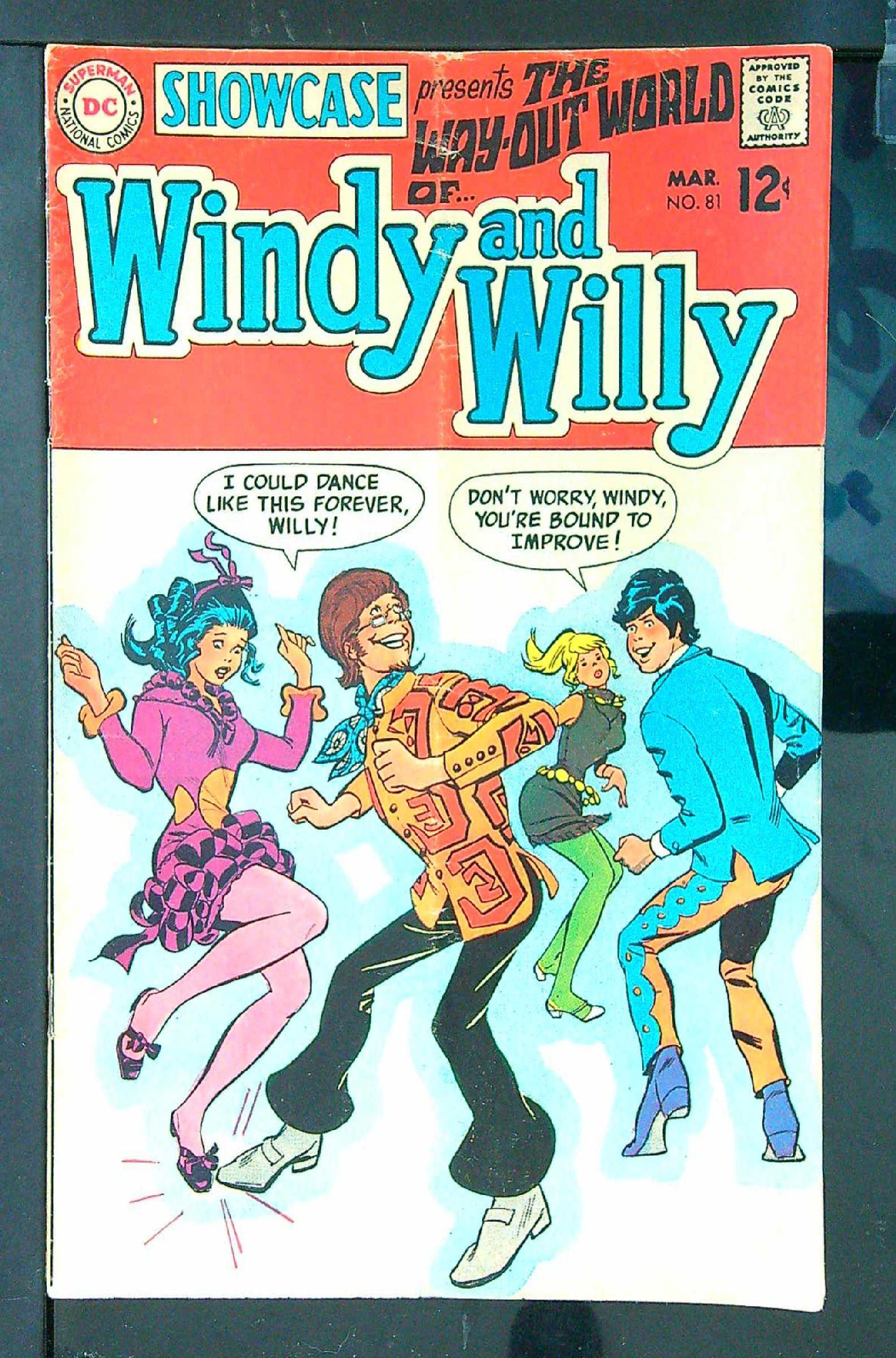 ACTUAL SCAN OF COMIC!<br>Subscription Crease - See Scan Cover of Showcase (Vol 1) #81. One of 250,000 Vintage American Comics on sale from Krypton!