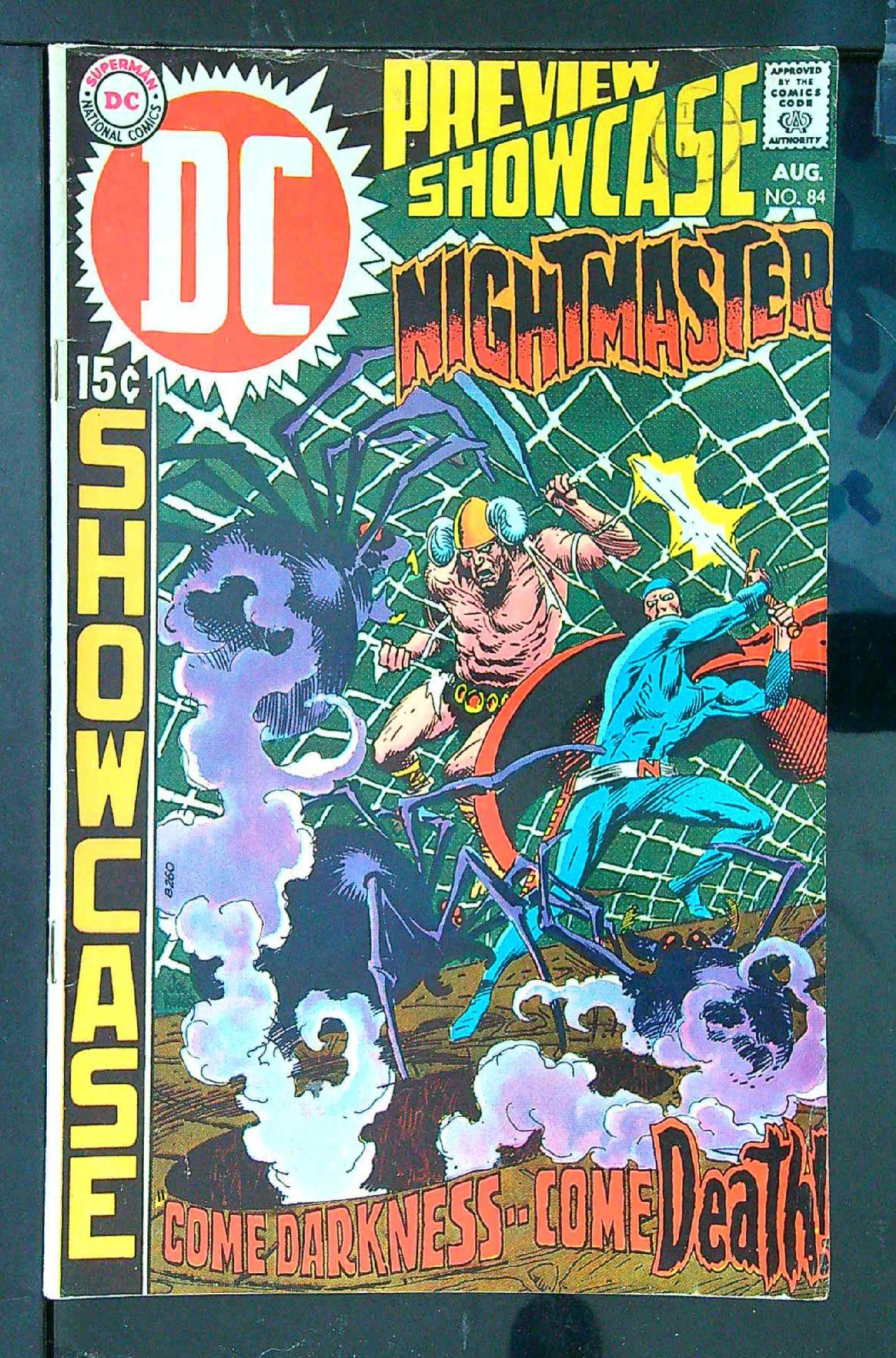 ACTUAL SCAN OF COMIC!<br>Distribution Stamp on Cover - See Scan Cover of Showcase (Vol 1) #84. One of 250,000 Vintage American Comics on sale from Krypton!